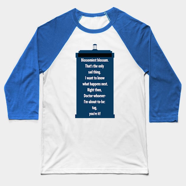 13's Last Words Baseball T-Shirt by Renzoid